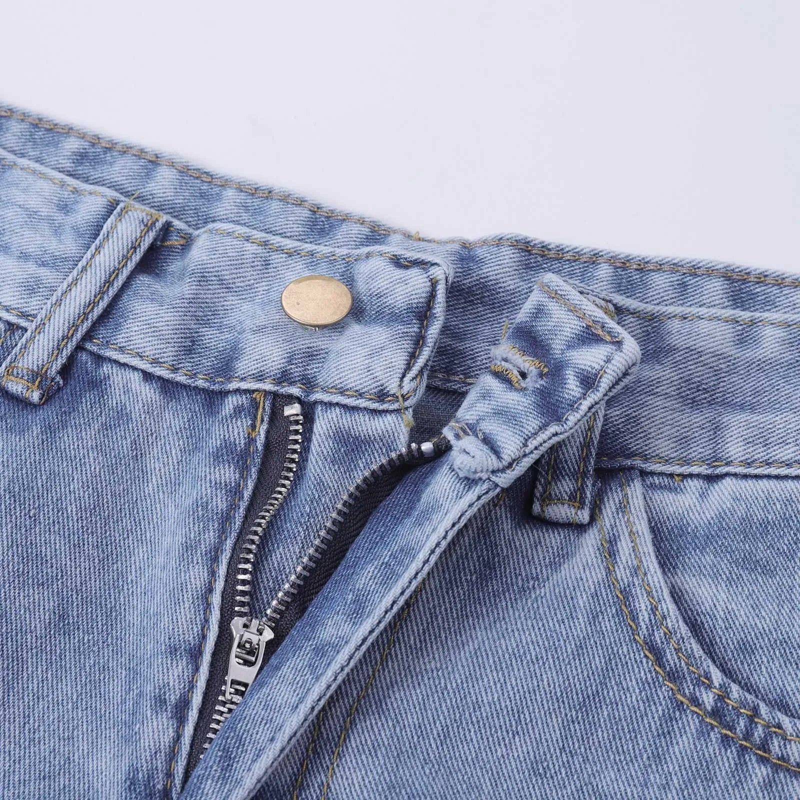 Vintage Jeans z Wysokim Stanem i Szerokimi Nogawkami | Klasyka i Trendy