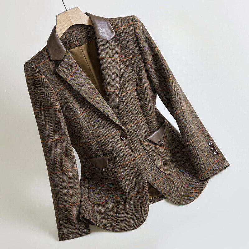 Damska marynarka Iwona – elegancka, lekko taliowana i stylowa na każdą okazję