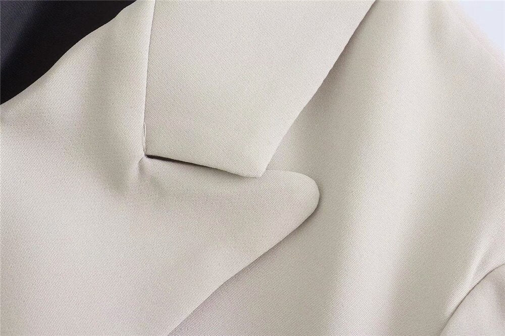 Sylwia| Elegancki Żakiet Damski | Modny Marynarka z Kieszeniami do Pracy i na Co Dzień