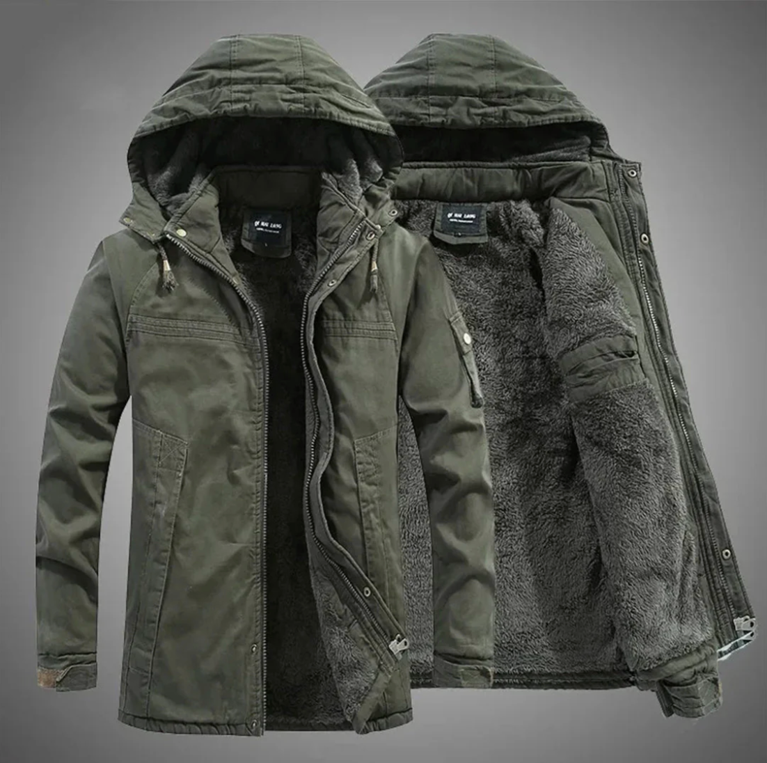 Robert – Męska Kurtka Fleece Miękka, Komfortowa i Stylowa