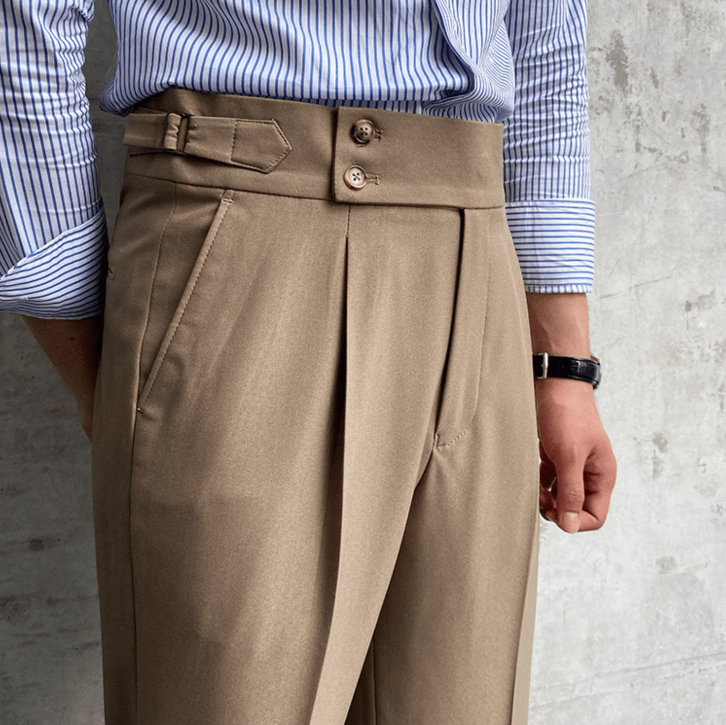 Pantalony Edward z wysokim stanem – eleganckie, stylowe i wygodne damskie spodnie